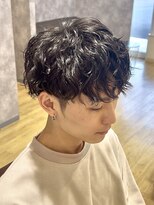 デプト(DEPT.)&nbsp;シャドウパーマメンズパーマメンズサロンバーバーフェード眉毛