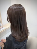 カペリベラ 寝屋川店(Capelli Bella) アッシュベージュ/透明感カラー/ミディアム