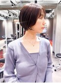 ミニウルフレイヤーカット顔周りカット前髪カットショート/柏柏