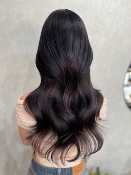 エイム(AiM) レイヤーカット/ハイレイヤー/ブルーブラック/透明感カラー