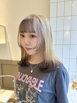 ルーイ(LOUIE)&nbsp;white × brown  endcolor