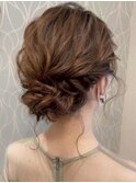 #パーティヘアセット　#ふんわりヘアセット