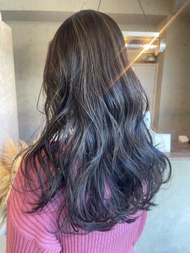 スリー バイ ベルベット 博多(THREE... by velvet) ハイライトカラー/ブリーチカラー/ダブルカラー/縮毛矯正