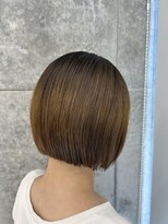 ロール 博多(Role)&nbsp;ボブ/透明感カラー/暗めカラー/韓国ボブ/髪質改善 /顔周りカット