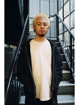 WANIMA風金髪坊主