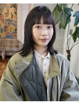 アペロ 柏(Apero) レイヤーカット/黒髪/オリーブグレー/小顔/ココアベージュ/柏駅