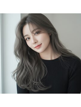 チャチャブラン アミー(cha-cha Blanc Amie) 外はねボブ/外はねほぐれウェーブ/アッシュベージュ