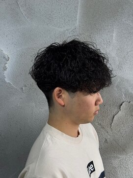 ニアウ 高崎店(Niau) MEN’S HAIR/サーフカール/刈り上げセンターパート/群馬高崎