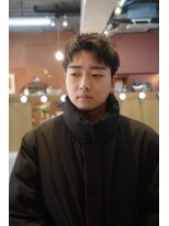 エディ(Edy)&nbsp;メンズスパイキーショートケアブリーチダブルカラーローライト