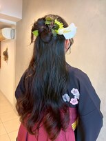 リアン(Lien)&nbsp;卒業式/着付け/和装ヘアセット/ハーフアップ