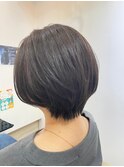まとまりショートボブ