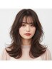 【カット+デジパ】似合わせカット＋コテ巻き風デジパ
