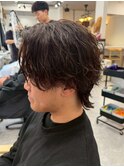 宇都宮メンズカットメンズパーマ波巻きスパイラルパーマツイスパ