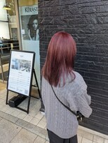 テット 郡山駅前店(tet) ピンクブラウンカラー