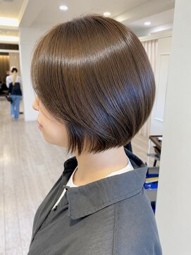 トゥルーブ バイ ファースト 富沢店(trove by first) ショートボブ×アッシュブラウン