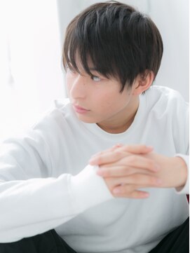 アルバハナレ 横浜(αlba HANARE) 関内/髪質改善/グレージュカラー!毛流れマッシュ韓国風マッシュo
