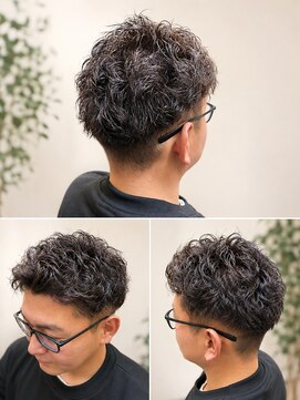 ウルッシュ(Urlush) ナチュラルスパイラル×フェードで爽やかに決まる