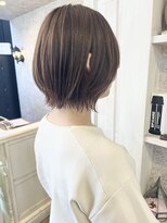 キャアリー(Caary)&nbsp;福山市Caary人気20代30代40代大人くびれボブくすみベージュ