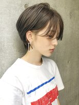 サンド 銀座(sand) 似合わせカットヴェールウェーブまとまるグレージュショート