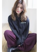 アコロン(acoron)&nbsp;小顔カット×ブランジュ×グラデーションカラー