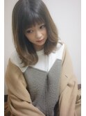 ミラレスカ栄 前髪パッツンのボブがすこし伸びましたbyウラタニ