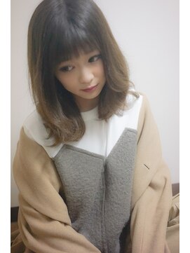 ミラレスカ 栄(MIRA RESCA) ミラレスカ栄 前髪パッツンのボブがすこし伸びましたbyウラタニ