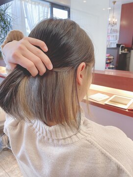 マーリャヘアー(mallia hair) インナーカラー