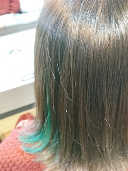 マーブル(Hair salon MARBLE)の写真/丁寧なカウンセリングであなたのなりたいを叶えます！気になる赤味や黄味を抑えた透明感カラーはお任せ☆