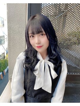 サロンドミルク 原宿(salon de MiLK) 【salon de MiLK 原宿】艶感ラベンダーグレー