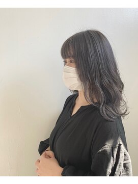 エキップクーラージュグラン ネイビーグレーラフカール