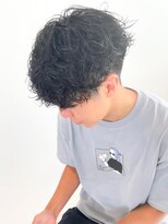 ウェイビーエフティフィフス 横浜西口(WAVEY ft.fifth)&nbsp;無造作マッシュショート波巻きスパイラルパーマ波巻きパーマ