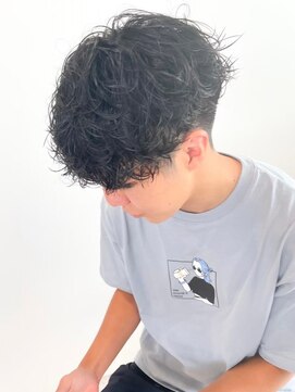 ウェイビーエフティフィフス 横浜西口(WAVEY ft.fifth) 無造作マッシュショート波巻きスパイラルパーマ波巻きパーマ