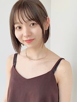 ヴィオットバイサロン(Viot by Salon) 切りっぱなしbob・シアーラベージュ・シースルバング【有村】