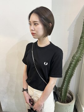 デヴェロペ(Devellope.) 【Devellope.】千葉担当　ミニボブ　切りっぱなしボブ