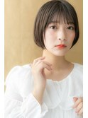 □ペールベージュ切りっぱなしぶつ切りボブ303★浦和20代30代