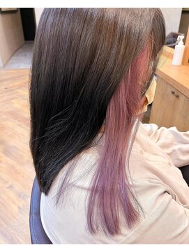 シーバイシオン(Sea by sion) ピンクベージュインナーカラーベビーピンク