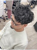 メンズショートパーマ