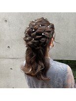 ガーデン ジングウマエ(GARDEN jingumae)&nbsp;結婚式／女子会／パーティー／ハーフアップアレンジ