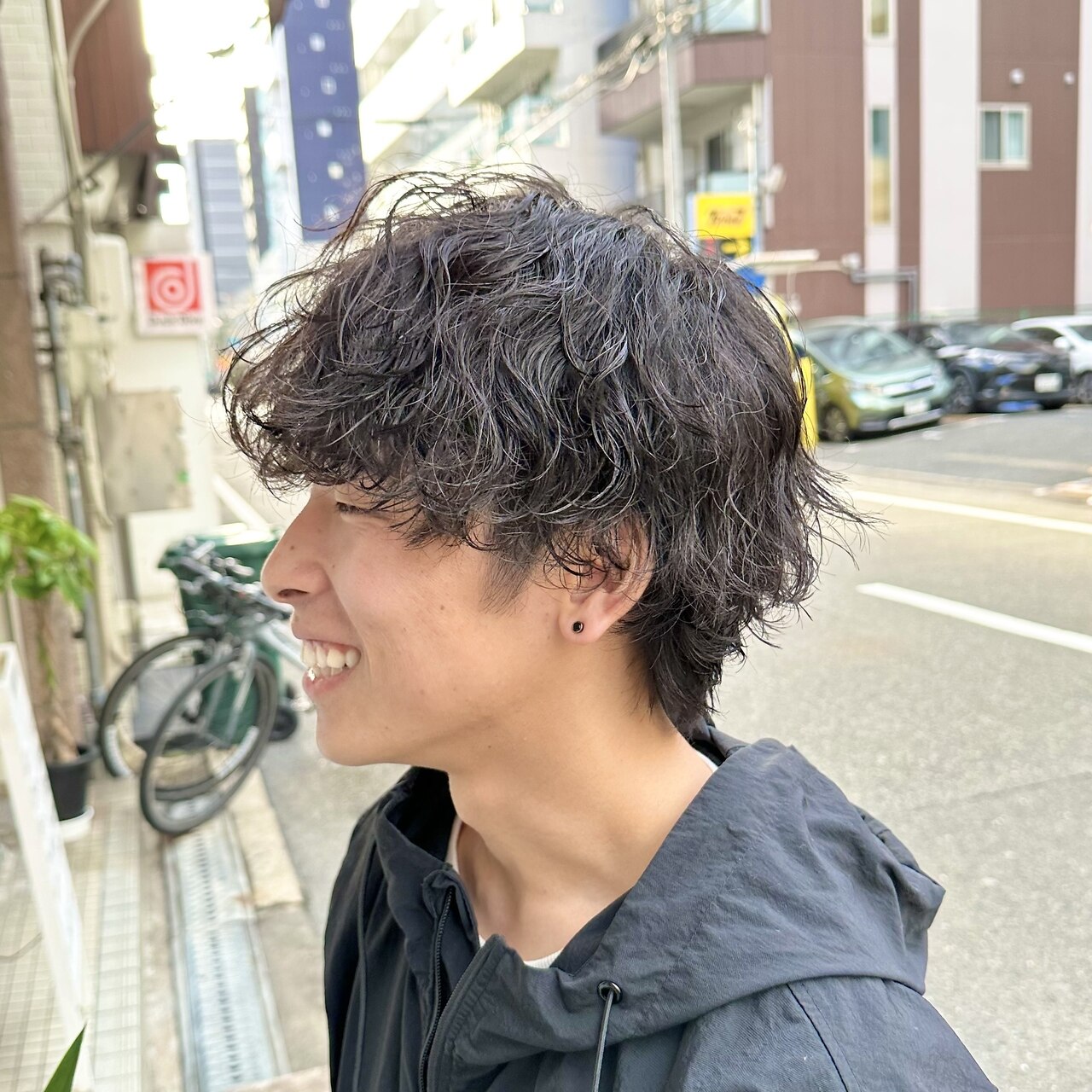 再来☆筒井指名限定メンズカット＋波巻きパーマ￥13200→￥12100