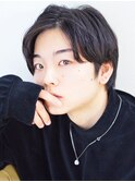 20代30代40代メンズセンターパート清潔感ビジネスツーブロック