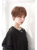 ショートカット/ショートヘア/ショートボブ/30代40代50代/難波