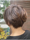 癖毛ショート
