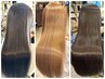 【エイジングケアに◎】カット+ダメージレスオイルカラー￥13200