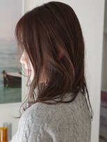 ニュイ(NUIT)&nbsp;インナーカラーイヤリングカラーダブルカラーベージュカラー韓国