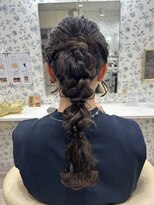 サクララ(Sakura la)&nbsp;あみおろし/参列ヘア/お呼ばれヘア/結婚式/鎌倉/ヘアセット/