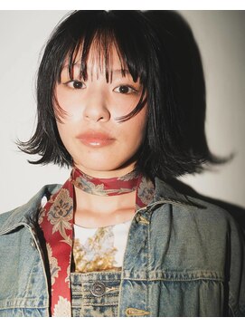 ベック(BECK) 外はねショートボブ顔まわりカット