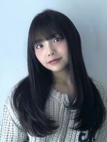 ウィリートーキョー 渋谷(WELLY TOKYO)&nbsp;きゃすみるちゃん御来店♪ アッシュブラウンで透明感ある艶髪に