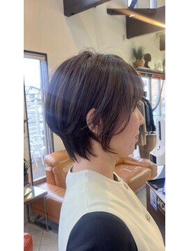 コレットヘア(Colette hair) 大人ショートヘア／丸みショート／暗髪ショート