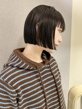 カート バイ デコ(Kurt by DECO) 【小倉修也　かっこいい黒ミニボブ】