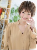 綾瀬/髪質改善/マロンベージュ☆ふんわりフェザーショートk